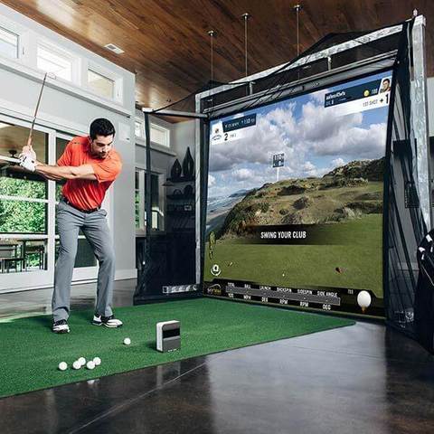 golf driving range simulator