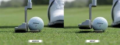 golf ball position setup